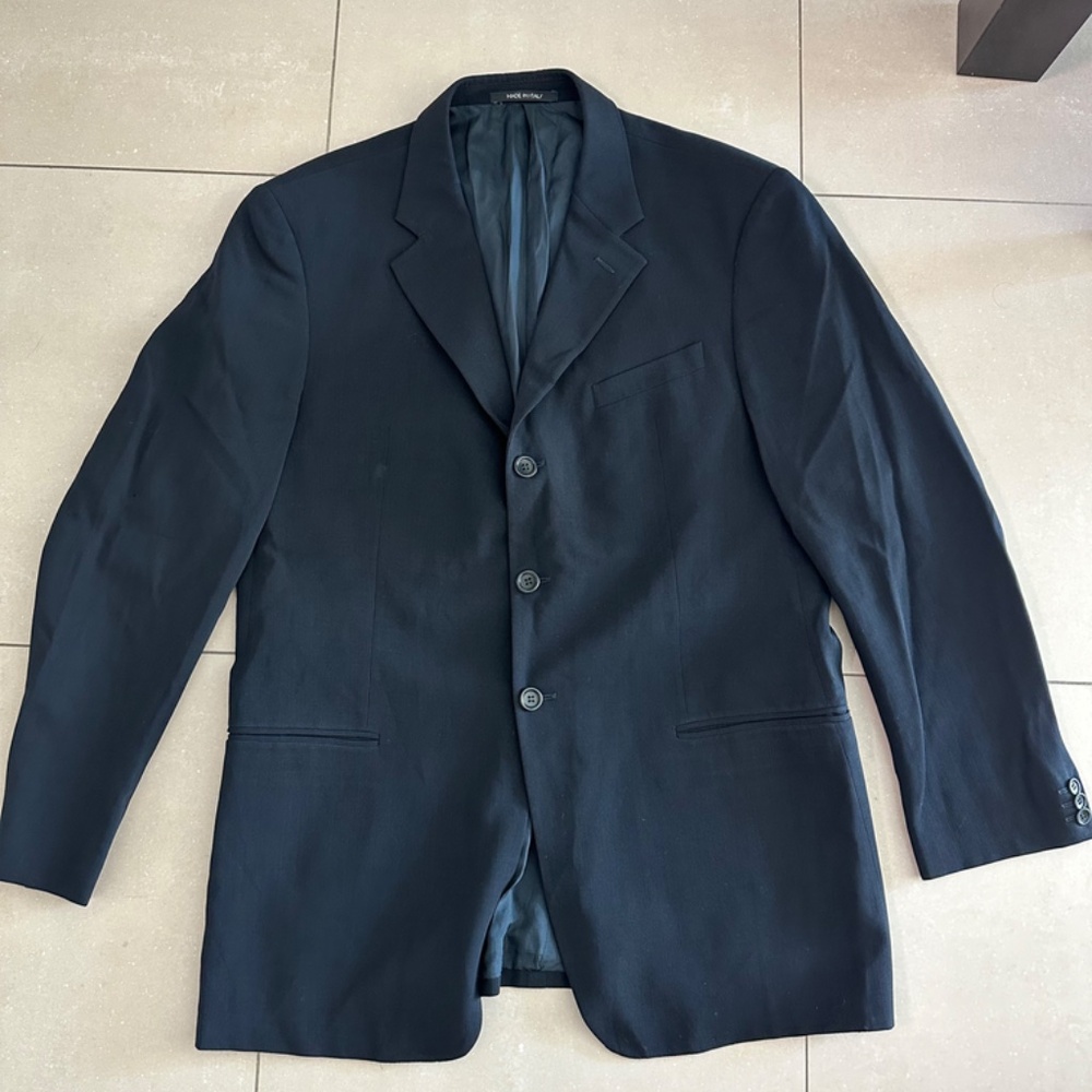Armani Collezioni dark blue blazer